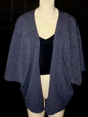 Open-Front Knit Cardigan
